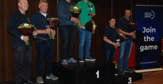 Podium B-klasse NK Koppelsjoelen 19-11-2022