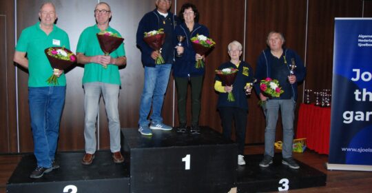 Podium Klasse D NK Koppelsjoelen 19-11-2022