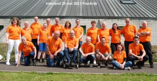 Teamfoto Interland Frankrijk 20-5-2023