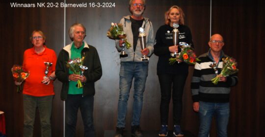 Winnaars NK 20-2 Barneveld 16-3-2024