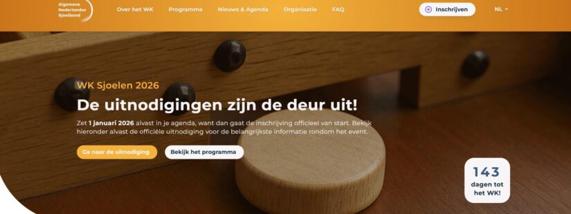 Afbeelding website WK Sjoelen
