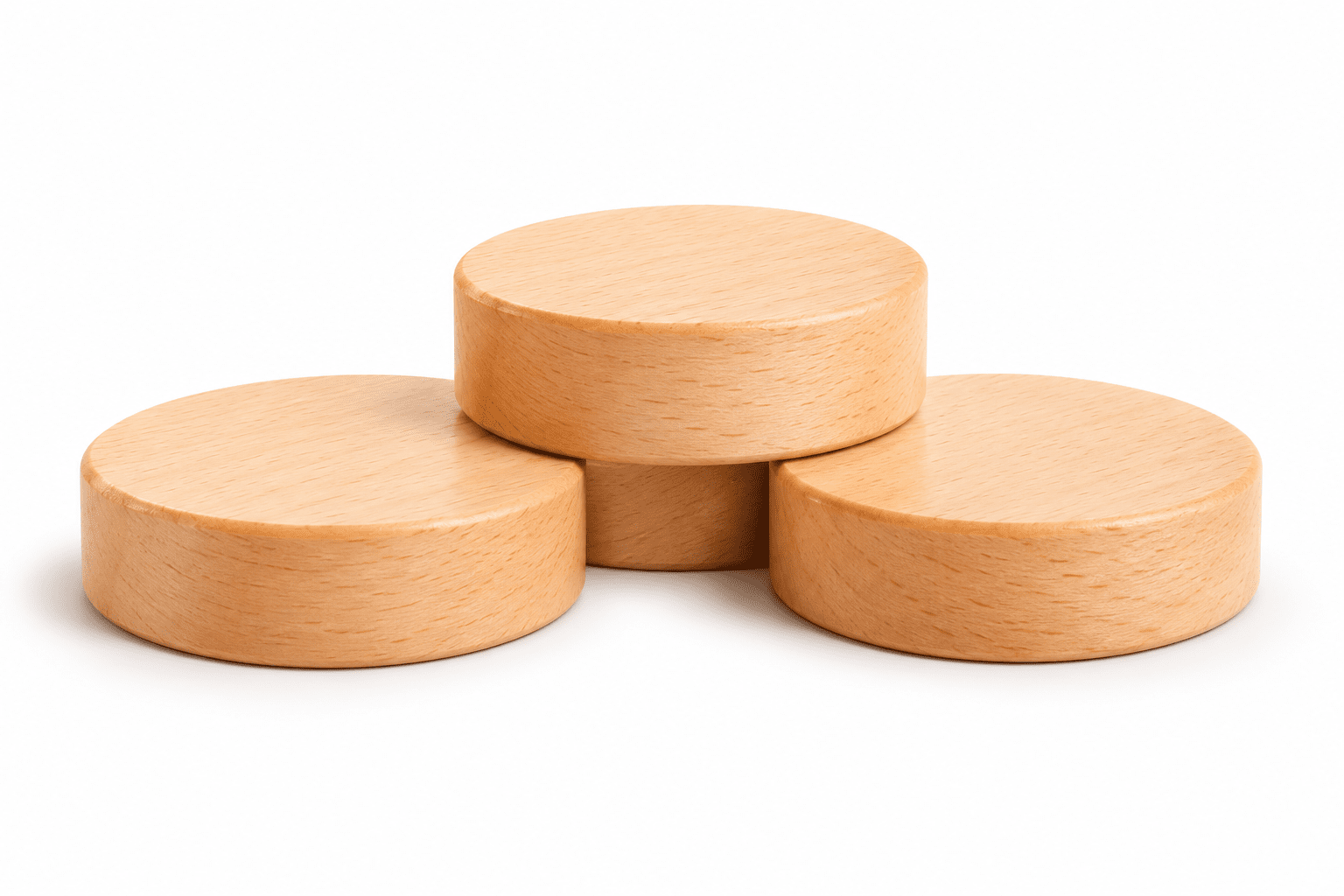 Houten sjoelschijven